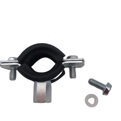 Steel pipe clamp heavy pipe clamps with welding nut pipe fitting