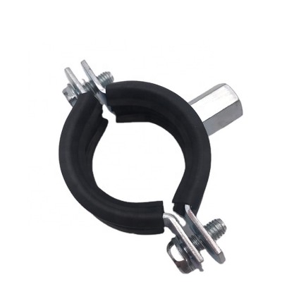 Single Pipe Clamps Quick Pipe Clamp High Temp EPDM Rubber Pipe Clamp