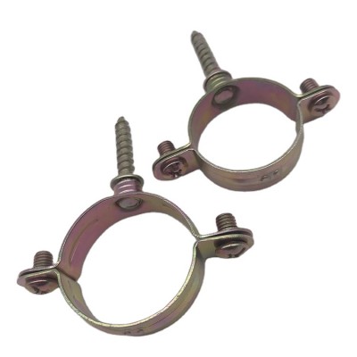 Hose clamps types single pipe clamps m7 metal pipe clip